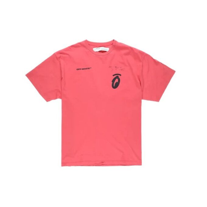 T-shirt ample à manches courtes Splitted Arrows rouge