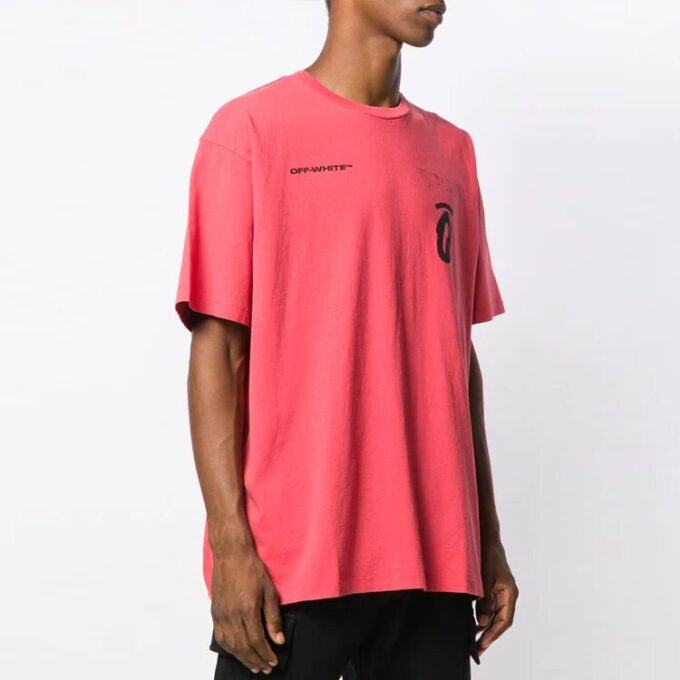 T-shirt ample à manches courtes Splitted Arrows rouge
