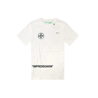 T-shirt avec logo au pochoir « White »