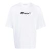 T-shirt avec logo peint à la bombe