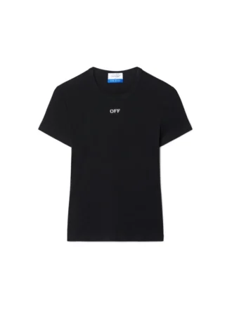 T-SHIRT BASIC À COULISSES OFF STAMP