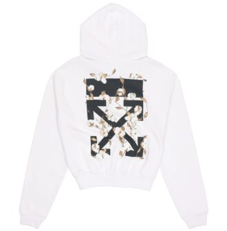 T-shirt blanc ample Off-White avec logo et imprimé alphabétique dans le dos