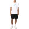 T-shirt blanc à col rond et manches courtes brodé Off-White pour homme, collection SS22