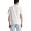 T-shirt blanc à col rond et manches courtes Off-White pour homme FW22, imprimé Diagonal Arrow