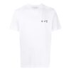 T-shirt blanc à col rond et manches courtes Off-White pour homme FW22, imprimé logo alphabétique unie