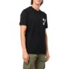 T-shirt blanc à col rond et shorts Off-White pour homme, collection printemps-été 2022, version unie avec logo flèche