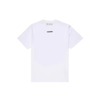 T-shirt blanc à imprimé logo Off-White pour homme