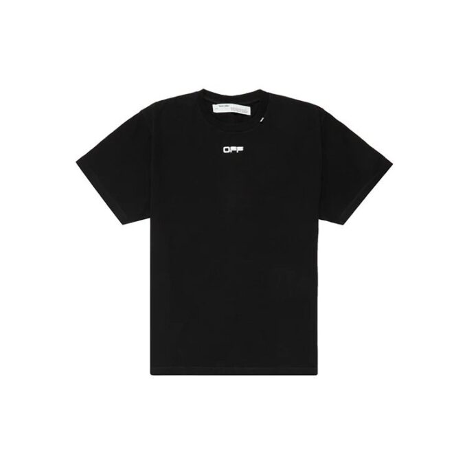 T-shirt blanc à lignes ondulées, imprimé, shorts, coupe ample, noir