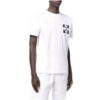 T-shirt blanc à manches courtes en coton à motif Arrows pour homme Off-White
