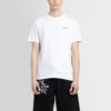 T-shirt blanc à manches courtes en coton unie avec imprimé zèbre Off-White pour homme, collection printemps-été 2022