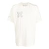 T-shirt blanc à manches courtes et col rond Off-White pour homme, collection SS22, imprimé Arrows