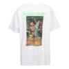 T-shirt blanc à manches courtes et coupe ample Off-White pour homme, avec motif squelette peint, C/O VIRGIL ABLOH