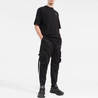 T-shirt blanc à manches courtes et coupe droite pour homme Off-White, imprimé lettres de l&rsquo;alphabet