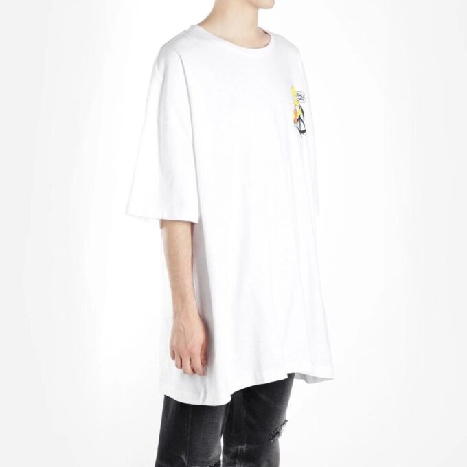 T-shirt blanc à manches courtes Off-White pour homme C/O VIRGILABLOH Simpson Arrow