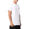 T-shirt blanc à manches courtes Off-White pour homme, collection printemps-été 2022, couleur unie avec logo imprimé sur la poitrine