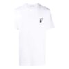 T-shirt blanc à manches courtes Off-White pour homme FW21 avec imprimé Caravaggio