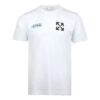 T-shirt blanc à manches courtes Off-White pour homme SS22 avec imprimé classique « Chest Classic Arrow Alphabet »