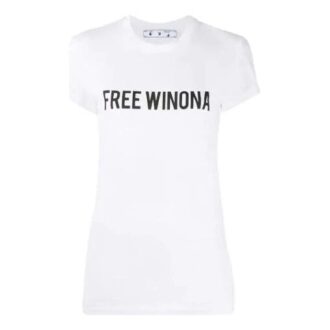 T-shirt blanc slim fit Off-White Winona