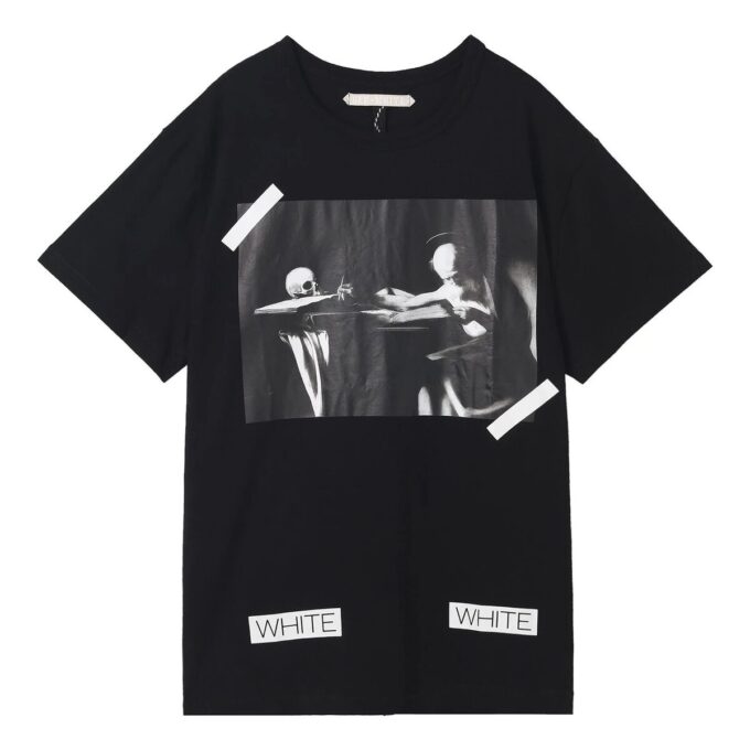 T-shirt Caravaggio « Black White »