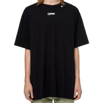 T-shirt Caravaggio Square SS Over « Noir Blanc »