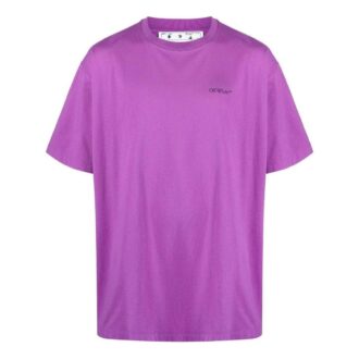 T-shirt à col rond Arrows « Violet »