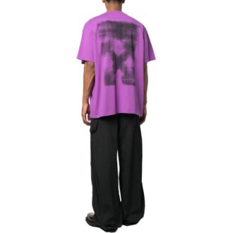 T-shirt à col rond Arrows « Violet »