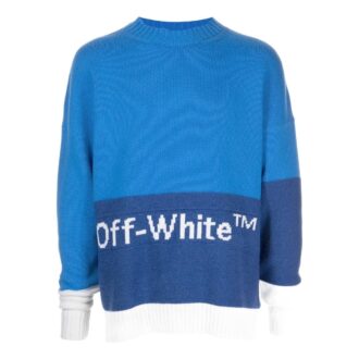 T-shirt à col rond Color Block Off