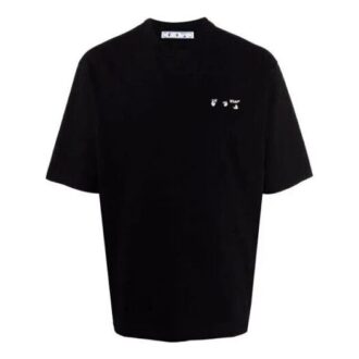 T-shirt à col rond et Shorts avec logo imprimé, version standard, noir, collection automne-hiver 2021
