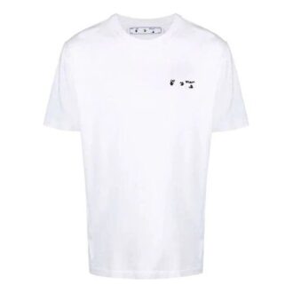 T-shirt à col rond et Shorts FW21 Logo, version standard, blanc