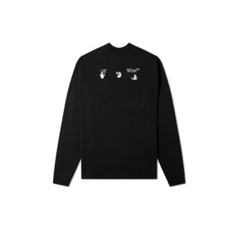T-shirt à col rond, style urbain, manches longues, oversize