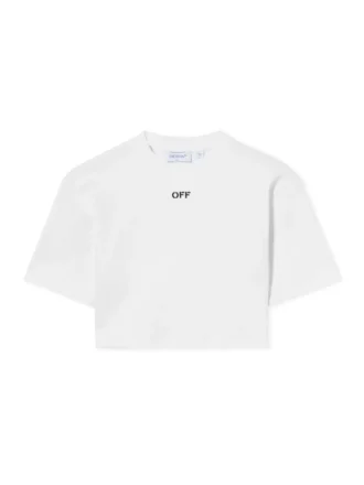 T-shirt court côtelé Off Stamp