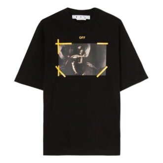 T-shirt de skate Diag Arrow Caravaggio Mercy « Noir »