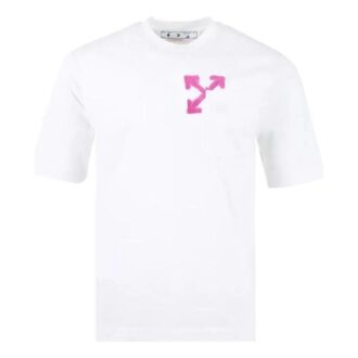 T-shirt de skate Spray Arrow Pocket « Blanc/Violet »