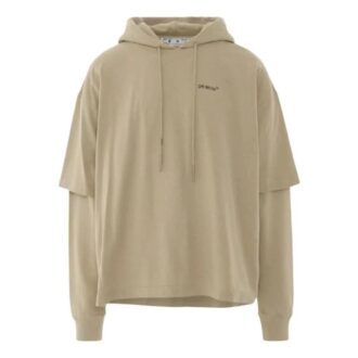 T-shirt à double capuche Caravaggio Arrow « Dark Sand »