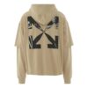 T-shirt à double capuche Caravaggio Arrow « Dark Sand »