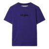 T-shirt en coton avec logo brodé « Dark Purple »