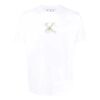 T-shirt en coton imprimé Arrows « Blanc »