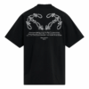 T-shirt en coton à motif flèche « Noir »