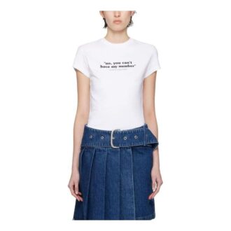 T-shirt en coton Off-White « White Black »