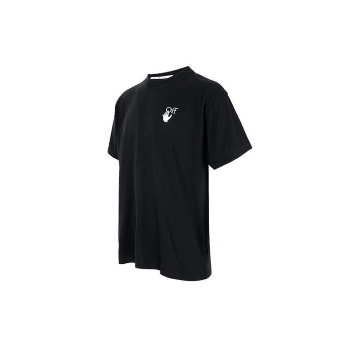 T-shirt à flèche dégradée « Noir/Multicolore »