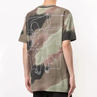T-shirt homme FW20 imprimé logo Arrows, vert