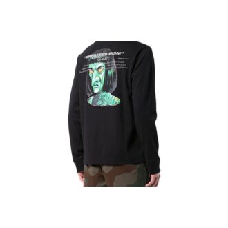 T-shirt Impressionnisme pour homme à manches longues avec logo