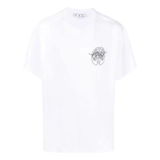 T-shirt imprimé avec logo flèche SS23