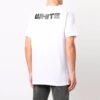 T-shirt à manches courtes ample avec logo FW21, blanc