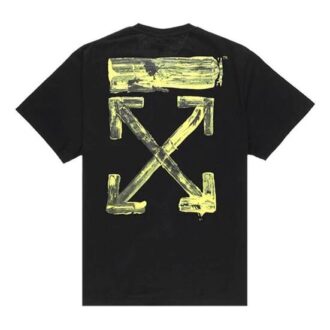 T-shirt à manches courtes Arrows Sketch pour homme, coupe ample, rayures