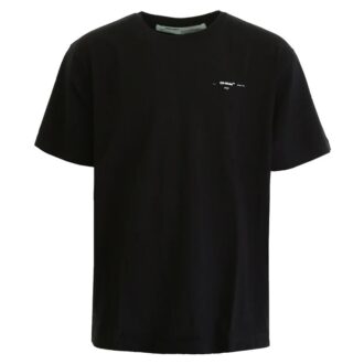 T-shirt à manches courtes avec flèches colorées « Noir »