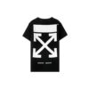 T-shirt à manches courtes avec imprimé noir « Noir Blanc »