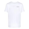 T-shirt à manches courtes avec logo brodé, blanc