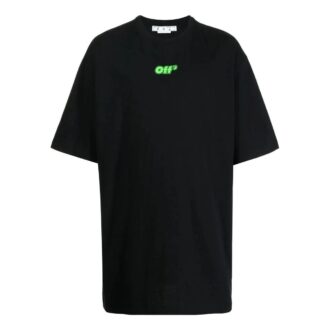 T-shirt à manches courtes avec logo imprimé « Noir »