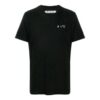 T-shirt à manches courtes avec logo imprimé, noir